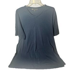 Robert Barakett T-Shirt Men XL Short‎ Sleeve Casual Pima Montreal Blue